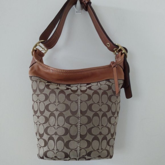 Coach Bleecker Signature Bucket - Picture 2 of 16